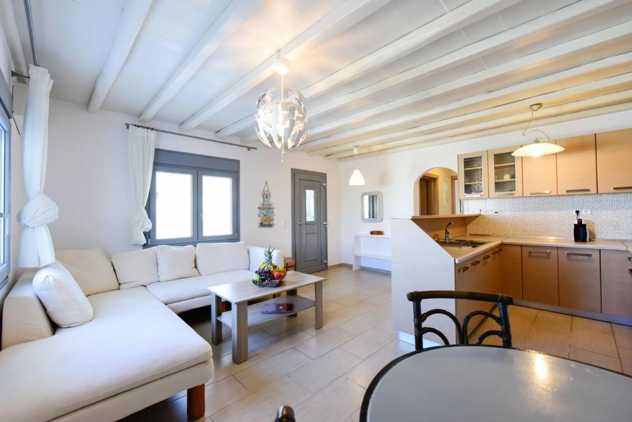 Ftelia Beach Paradise - Villa Irina'S Oasis Екстериор снимка